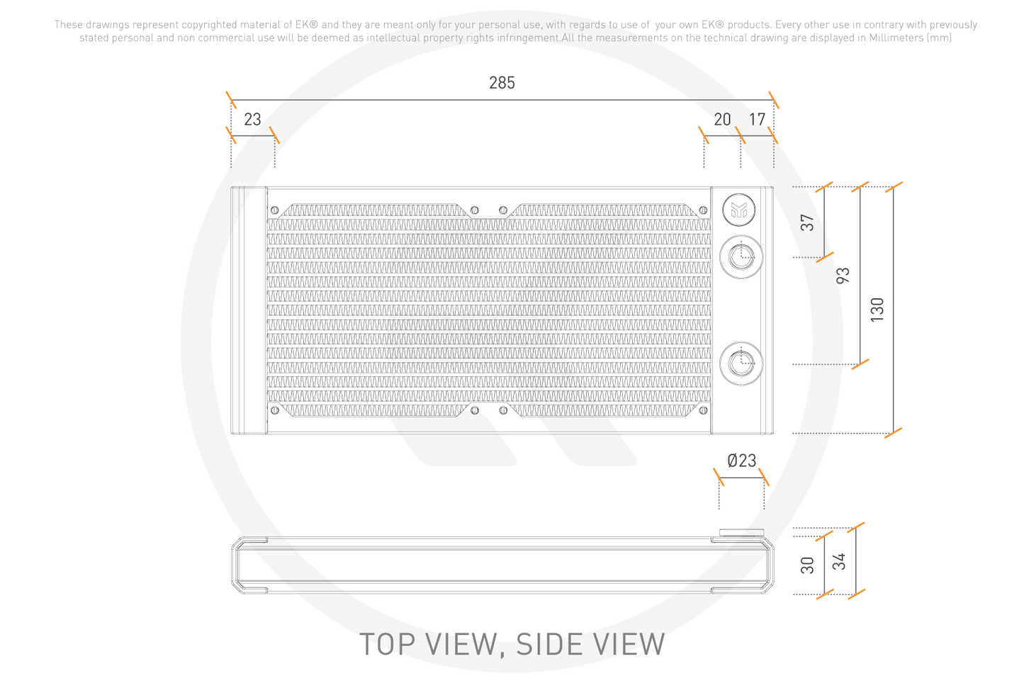 EK-Quantum Surface S240 - Black Edition