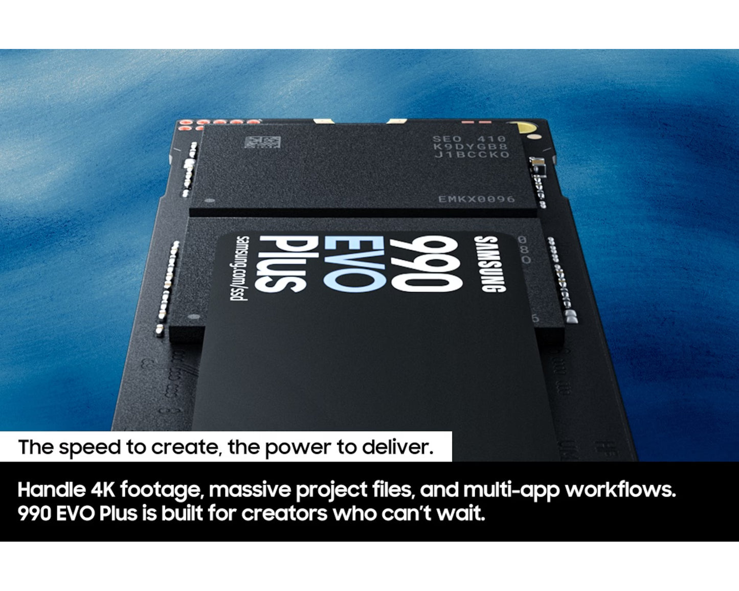 SAMSUNG 990 EVO Plus NVMe M.2 GEN 4 SSD 2TB