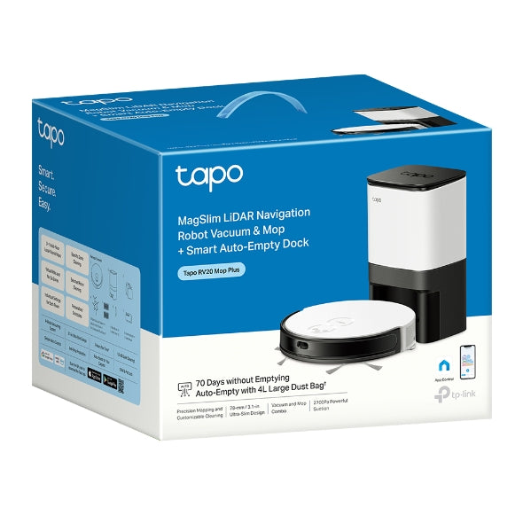 Tapo RV20 Max Mop Plus Robot Vacuum Cleaner