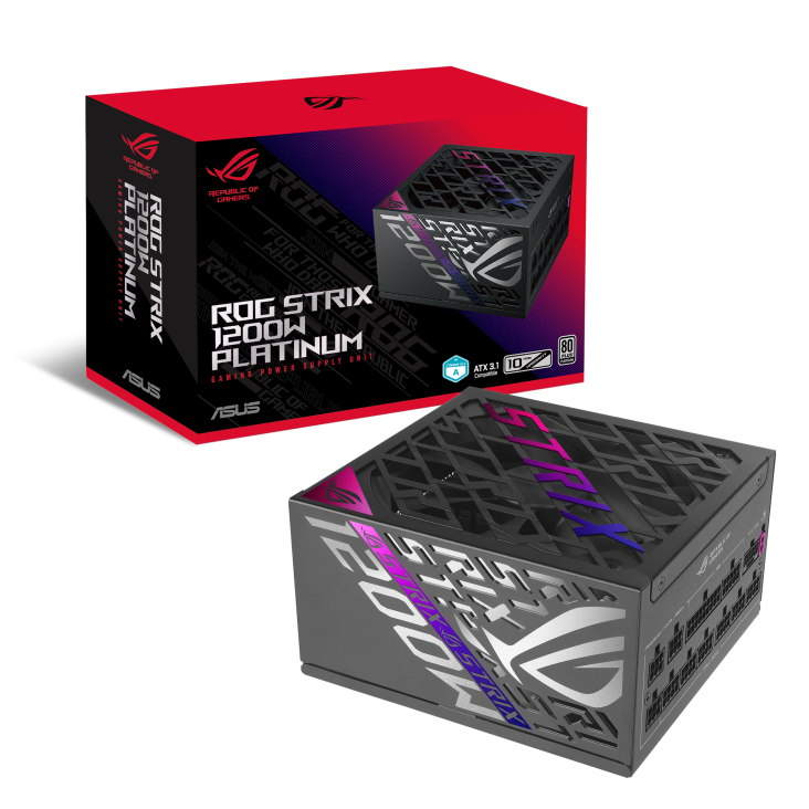 ASUS ROG STRIX 1200w PLATINUM ATX 3 Power Supply Unit