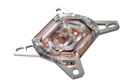HEATKILLER IV BASIC (INTEL LGA 1X00) ACRYLIC CLEAN- CPU BLOCK+BACKPLATE