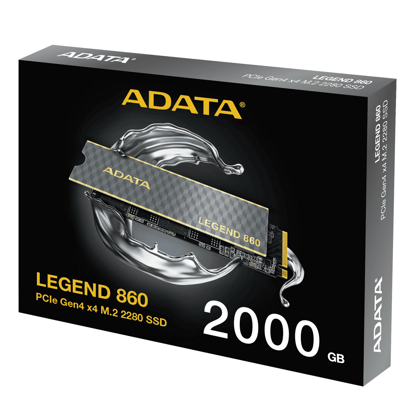 ADATA LEGEND 860 PCIe Gen4 x4 M.2 2280 Solid State Drive 2TB