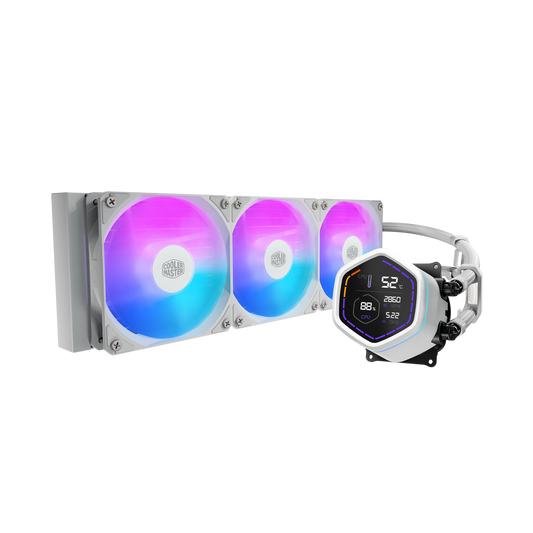 COOLER MASTER MASTERLIQUID CORE NEX 360 DIGITAL ARGB WHITE /BLACK