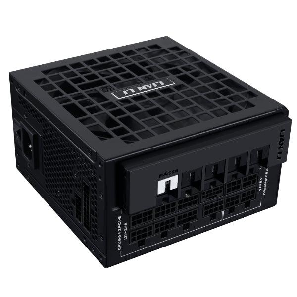 Lian Li RS Gold 1000W Black or White Power Supply - 80 +Gold/Full Modular/Rotatable AC input & dual-sided 24-pin outputs /ATX 3.1/PCI 5.1