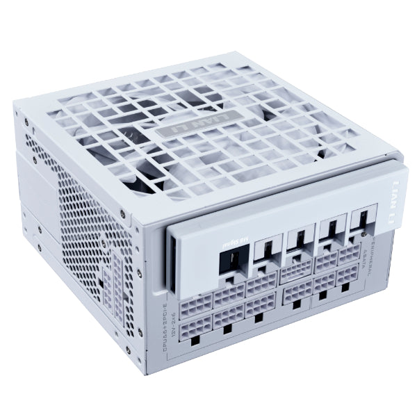 Lian Li RS Gold 1000W Black or White Power Supply - 80 +Gold/Full Modular/Rotatable AC input & dual-sided 24-pin outputs /ATX 3.1/PCI 5.1