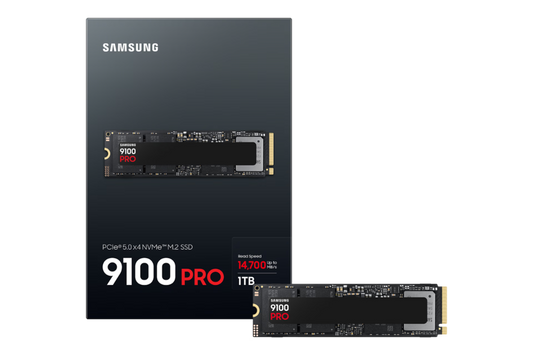 Samsung 9100 PRO PCIe 5.0 x4 NVMe 2.0 Gen 5 1TB/2TB