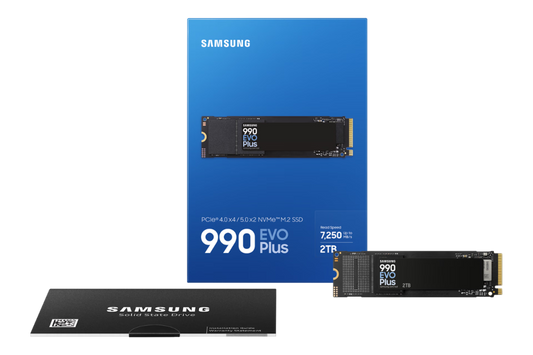SAMSUNG 990 EVO Plus NVMe M.2 GEN 4 SSD 2TB