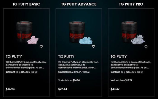 Thermal Grizzly Putty (Basic/Advance/Pro) 30 Gm