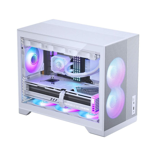 HydroBianco Piccolo AMD RYZEN 5 7500X3D+RTX 5060TI 16GB